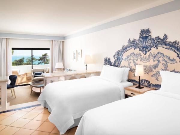 Pine Cliffs Hotel, a Luxury Collection Resort, Algarve : photo 1 de la chambre chambre lits jumeaux de luxe avec balcon - vue sur mer