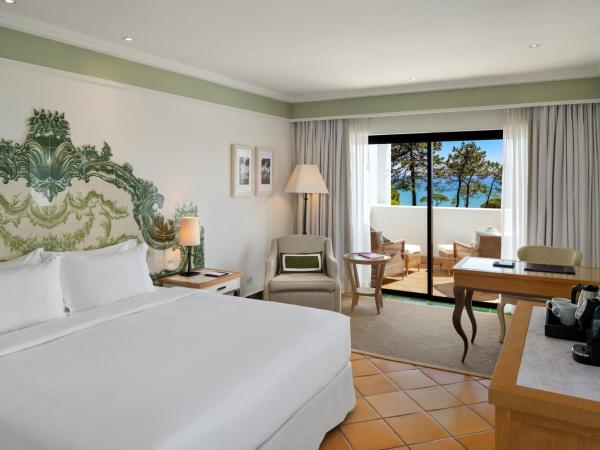Pine Cliffs Hotel, a Luxury Collection Resort, Algarve : photo 4 de la chambre chambre lit queen-size deluxe avec balcon - vue sur océan