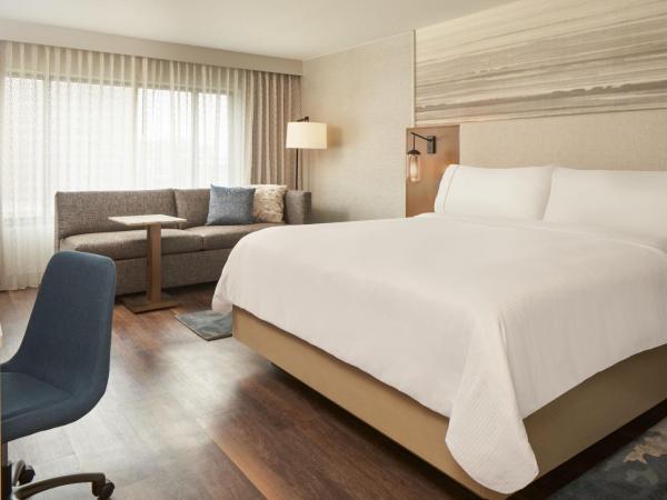 The Westin Indianapolis : photo 1 de la chambre chambre 1 lit king-size avec canapé-lit - vue sur ville