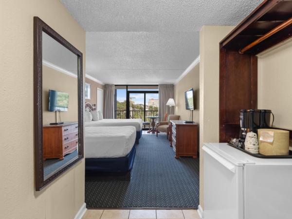 Grande Shores : photo 3 de la chambre chambre avec 2 lits queen-size - vue partielle sur océan