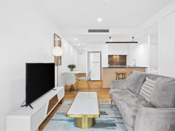 Brisbane One Apartments by CLLIX : photo 1 de la chambre petit appartement 2 chambres avec salle de bains