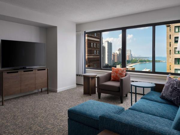 Sonesta ES Suites Chicago Downtown Magnificent Mile Medical : photo 2 de la chambre one bedroom suite - king - lake view