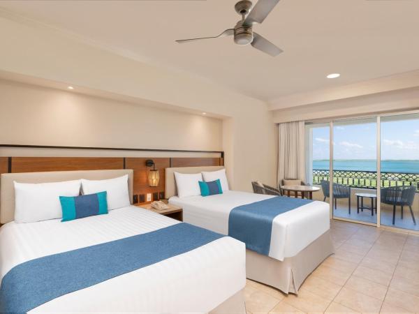 GR Solaris Cancun All Inclusive : photo 7 de la chambre chambre deluxe - vue sur lagon