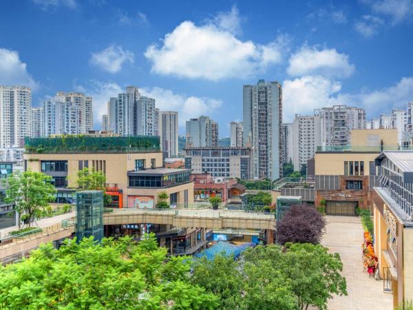 Wuyu Hotel - Chongqing Jiangbei Airport : photo 7 de la chambre chambre supérieure lit queen-size