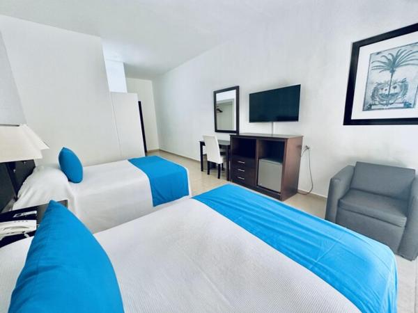 Hotel Posada del Mar : photo 3 de la chambre chambre double ou lits jumeaux supérieure