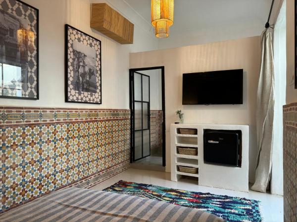 Riad Ait El Mouden : photo 6 de la chambre chambre double avec salle de bains privative