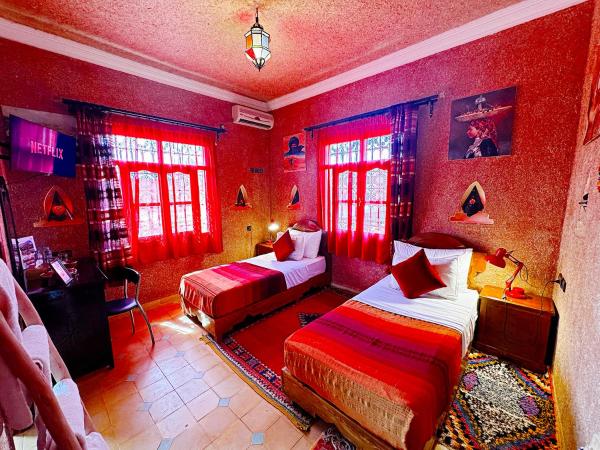 Riad Chay & Boutique : photo 2 de la chambre chambre lits jumeaux supérieure - vue sur jardin