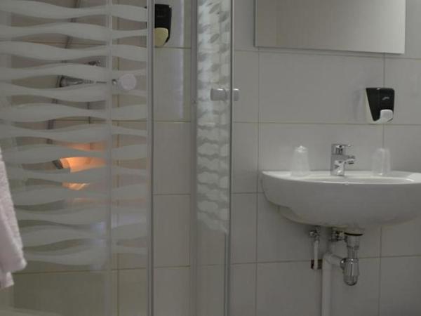 Brit Hotel Terminus : photo 2 de la chambre chambre triple (1 lit double et 1 lit simple)