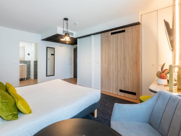 Nemea Appart Hotel Nice Arenas Aéroport : photo 6 de la chambre chambre double