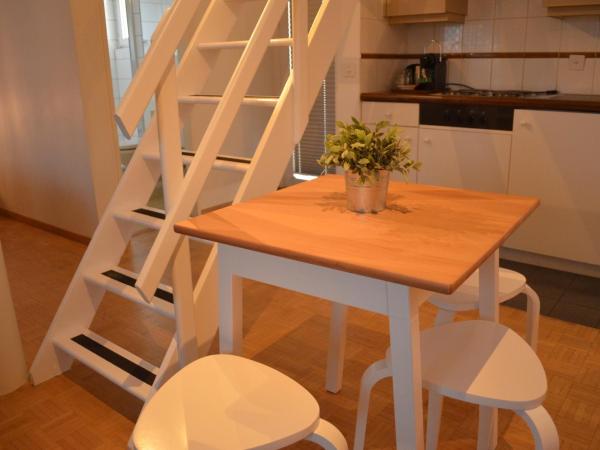 Hotel des Alpes : photo 6 de la chambre studio duplex avec terrasse