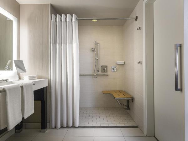Manchester Grand Hyatt San Diego : photo 7 de la chambre chambre double avec 2 lits doubles et douche - accessible aux personnes à mobilité réduite