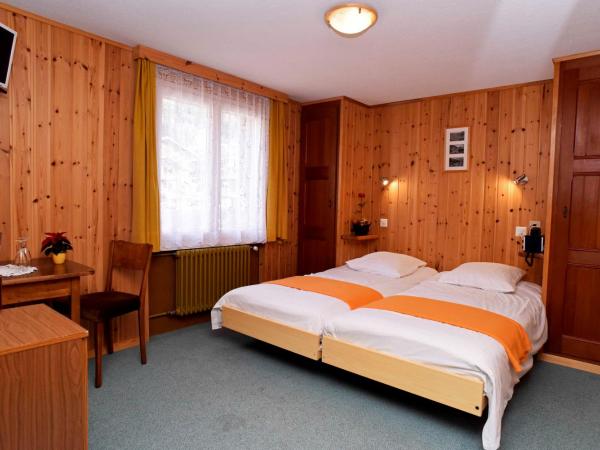 Hotel de la Poste Verbier : photo 1 de la chambre chambre lits jumeaux - nord

