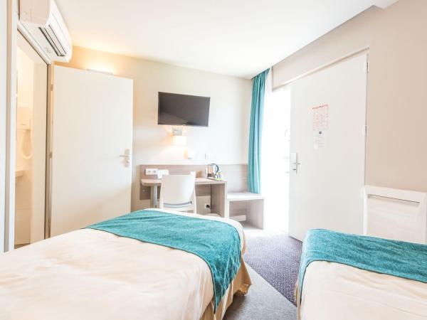 Kyriad Annemasse - Geneve : photo 3 de la chambre hébergement standard avec 2 lits simples