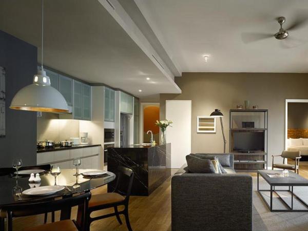 E&O Residences Kuala Lumpur : photo 7 de la chambre hébergement 2 chambres lit king-size et lit queen-size