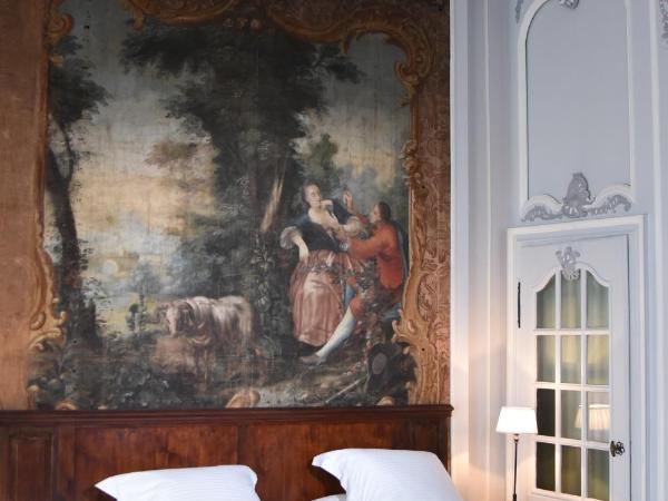Château Hôtel de Warenghien : photo 6 de la chambre chambre double ou lits jumeaux du baron - 2