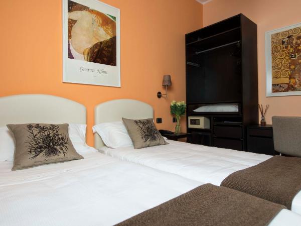 Hotel Florence Milano : photo 2 de la chambre chambre lits jumeaux
