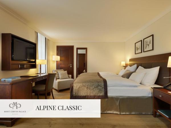 Mont Cervin Palace : photo 1 de la chambre chambre double ou lits jumeaux classique alpine