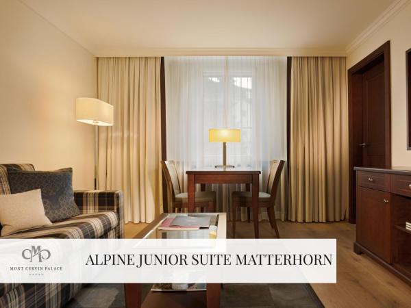 Mont Cervin Palace : photo 3 de la chambre suite junior alpine - vue sur mont cervin