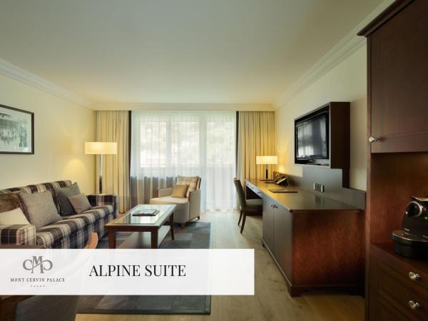 Mont Cervin Palace : photo 2 de la chambre suite 1 chambre alpine