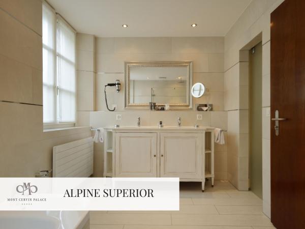 Mont Cervin Palace : photo 3 de la chambre chambre double ou lits jumeaux supérieure alpine