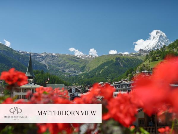 Mont Cervin Palace : photo 7 de la chambre suite petit cervin avec vue sur le mont cervin