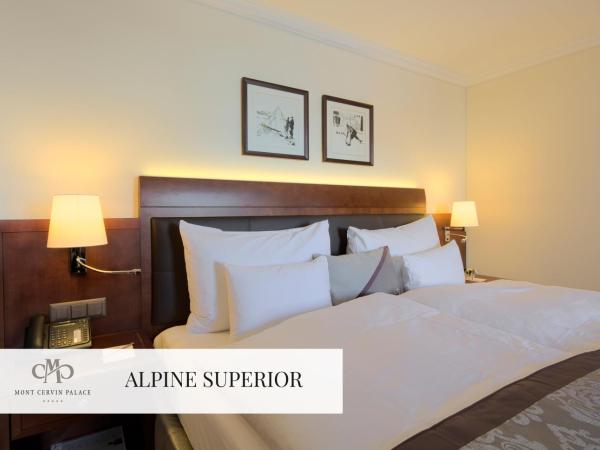Mont Cervin Palace : photo 1 de la chambre chambre double ou lits jumeaux supérieure alpine