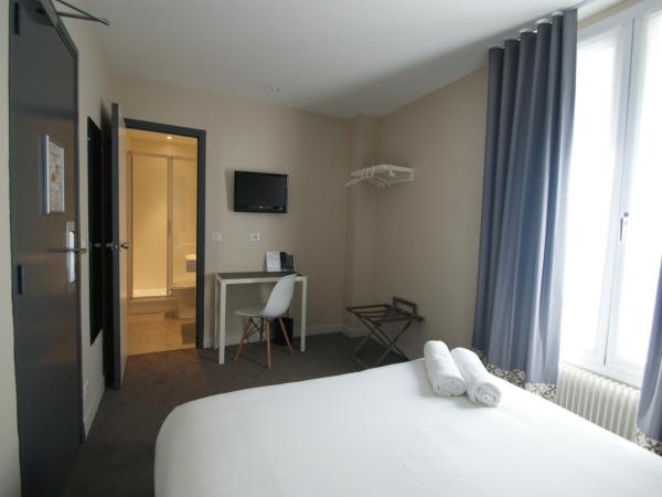 Parici Hôtel Boulogne Billancourt : photo 6 de la chambre chambre lits jumeaux