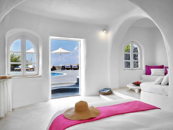 Finikia Memories Hotel : photo 6 de la chambre chambre lit king-size - vue sur piscine