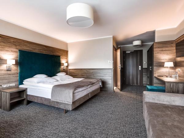 Hotel Konradówka Wellness & SPA - 300 metrów do centrum : photo 6 de la chambre chambre prestige