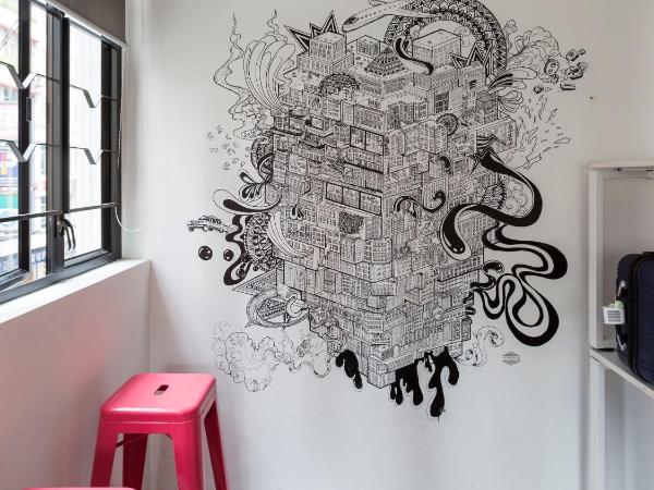 The Mahjong : photo 8 de la chambre lit double dans dortoir mixte de 6 lits