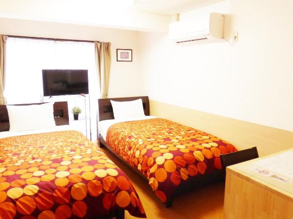 Kyoto Uraraka Guest House : photo 8 de la chambre chambre lits jumeaux standard