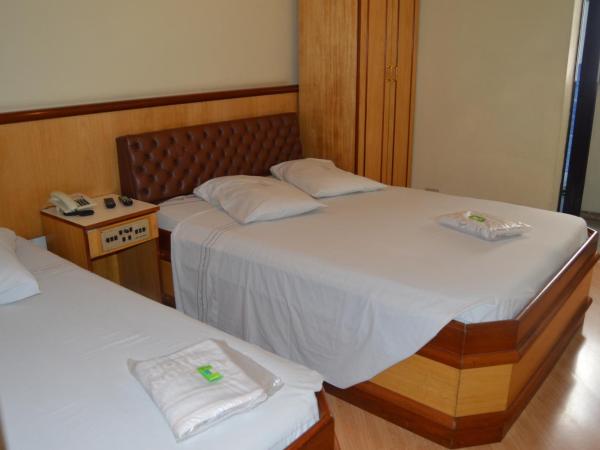 Aero Plaza Hotel : photo 3 de la chambre standard triple room with fan(1 double bed +1 twin bed)