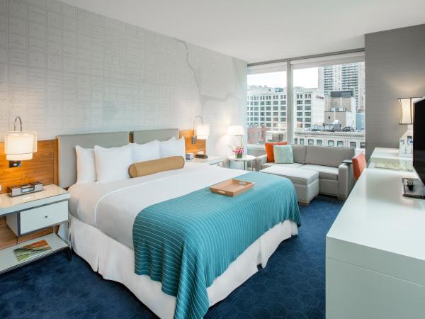 Kinzie Hotel : photo 3 de la chambre chambre de luxe avec 2 lits queen-size - vue sur ville