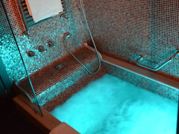 Hotel Silver Milano : photo 2 de la chambre chambre de luxe double ou lits jumeaux avec baignoire spa