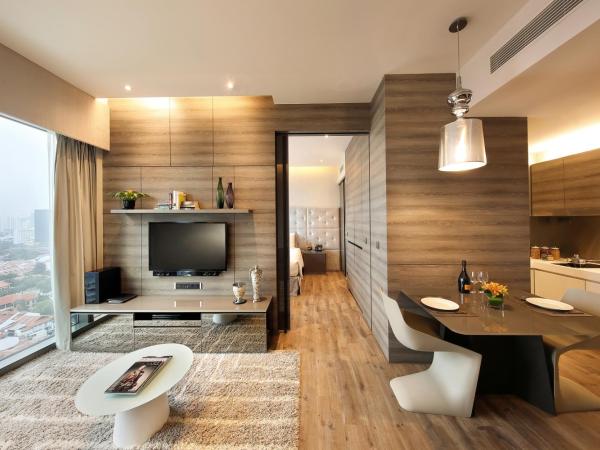 Pan Pacific Serviced Suites Beach Road, Singapore : photo 1 de la chambre appartement exécutif 1 chambre