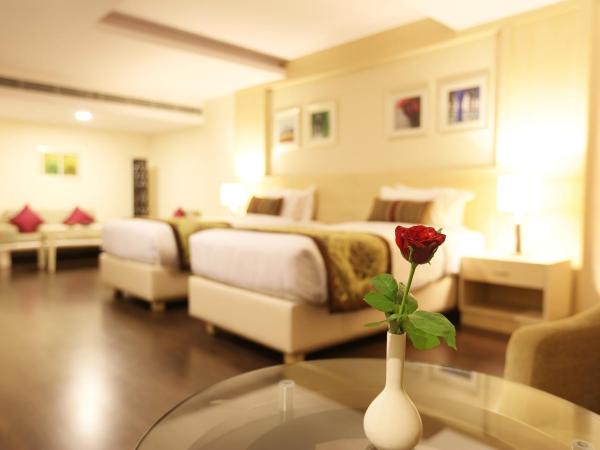 Golden Tulip Jaipur : photo 4 de la chambre super deluxe double or twin room (1+1 happy hour from 11am - 11pm)