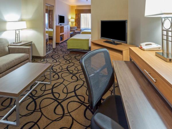 Holiday Inn Express Hotel and Suites - Henderson, an IHG Hotel : photo 1 de la chambre chambre lit king-size standard avec douche accessible en fauteuil roulant - adaptée aux personnes à mobilité réduite