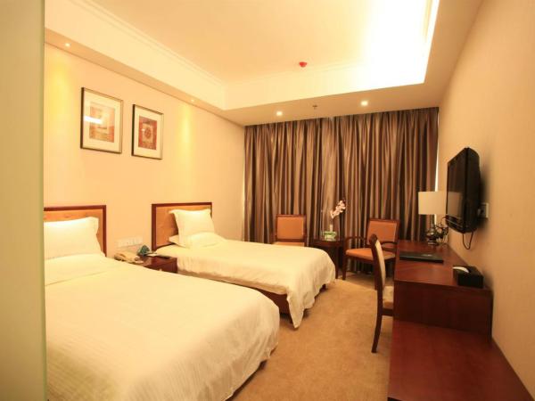 GreenTree Inn Tianjin Xiqing Development Zone Renrenle Square Express Hotel : photo 3 de la chambre chambre lits jumeaux standard