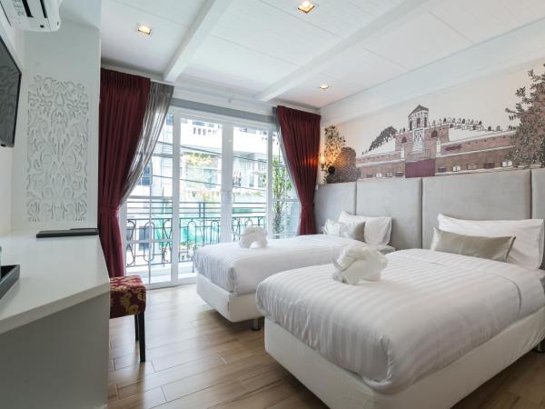 White Ivory Bed And Breakfast : photo 1 de la chambre chambre lits jumeaux deluxe avec balcon