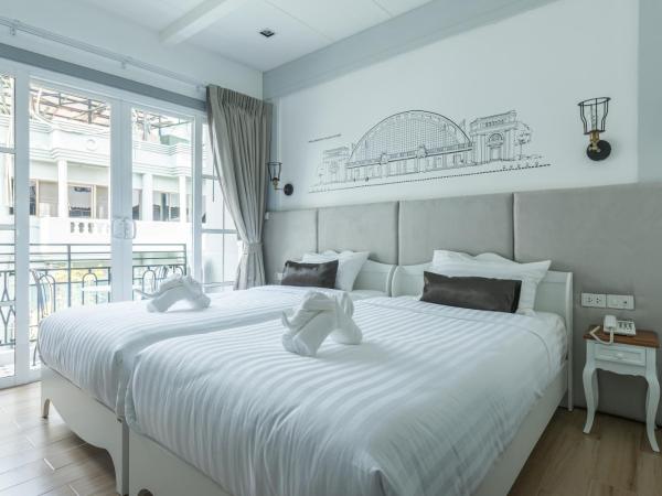 White Ivory Bed And Breakfast : photo 2 de la chambre chambre lits jumeaux deluxe avec balcon