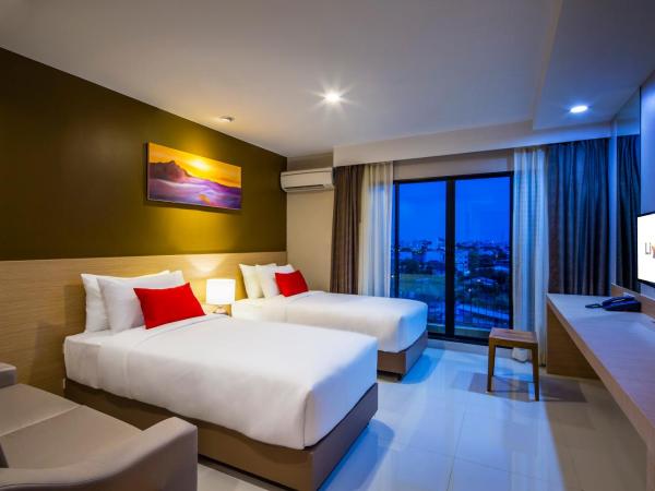 Livotel Hotel Kaset Nawamin Bangkok : photo 2 de la chambre chambre lits jumeaux standard