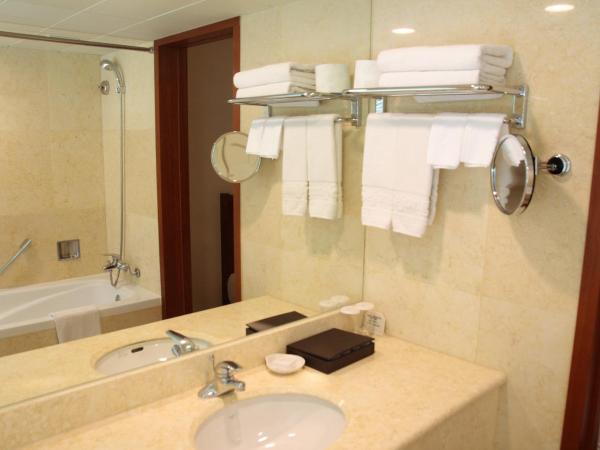 Sejong Hotel Seoul Myeongdong : photo 2 de la chambre chambre lits jumeaux deluxe - vue sur montagne namsan