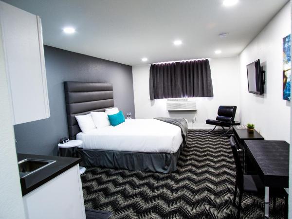 Siegel Select LV Strip-Convention Center : photo 10 de la chambre chambre lit king-size avec kitchenette