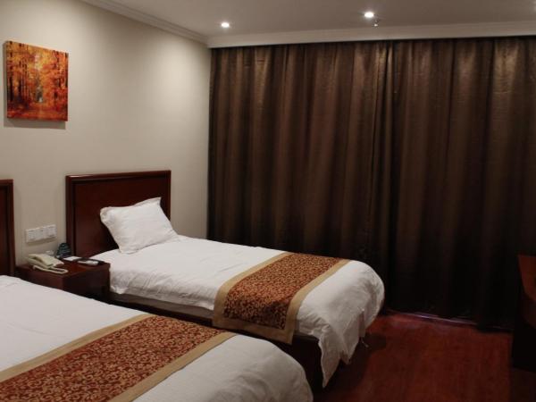 GreenTree Inn Suzhou Humble Administrator's Garden Railway Station South Square : photo 2 de la chambre chambre lits jumeaux deluxe