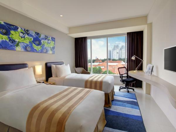 Holiday Inn Express Jakarta International Expo, an IHG Hotel : photo 2 de la chambre chambre supérieure lits jumeaux