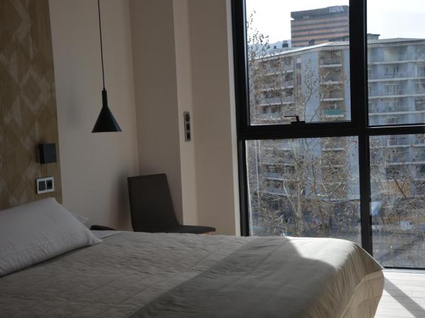 Hotel Bilbao Plaza : photo 7 de la chambre chambre double ou lits jumeaux avec vue