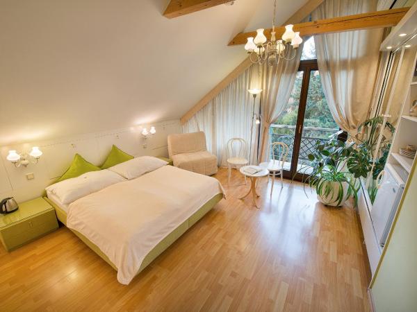 A. V. Pension Praha : photo 3 de la chambre chambre double avec balcon et parking gratuit