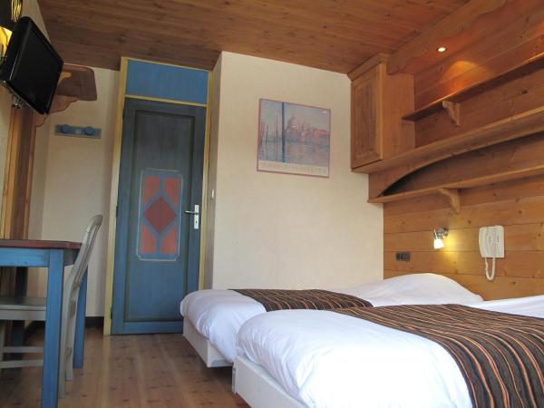 Hôtel La Vanoise : photo 3 de la chambre chambre double confort avec vue sur la montagne