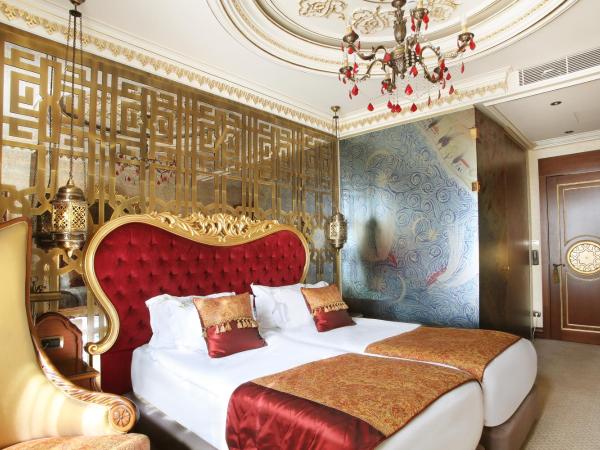 Daru Sultan Hotels Galata : photo 1 de la chambre chambre supérieure - vue sur corne d'or