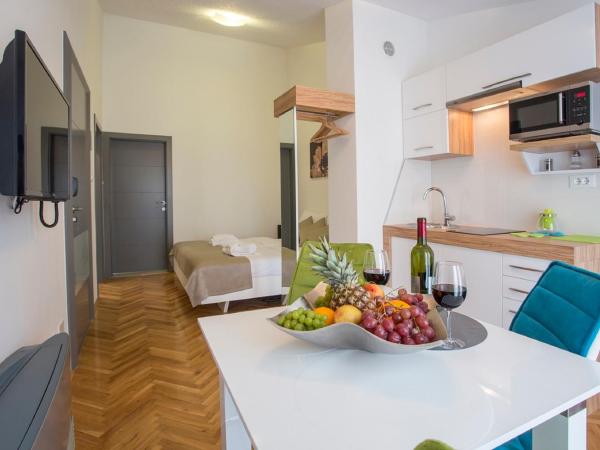 Adrion Aparthotel : photo 2 de la chambre studio avec vue sur jardin